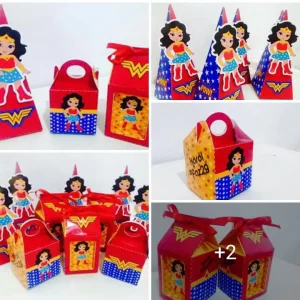 Arquivo digital Studio de corte para festa de aniversário Mulher Maravilha, decoração infantil.