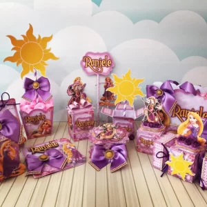 Festa de Aniversário da Rapunzel Studio, Png e Pdf