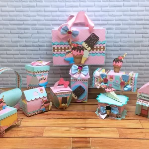 Festa do Sorvete Decoração Studio