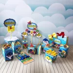 Festinha Baby Shark Studio, Png e Pdf