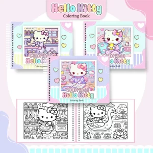 Livro de Colorir Hello Kitty Digital Pdf