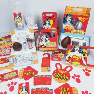 Páscoa Mulher Maravilha Studio e Pdf