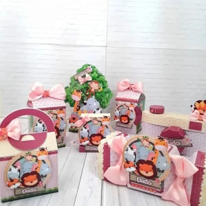 Tema Aniversario Safari Menina Studio