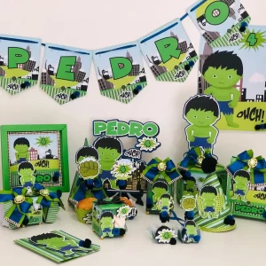 Tema Festinha do Hulk Studio e Pdf