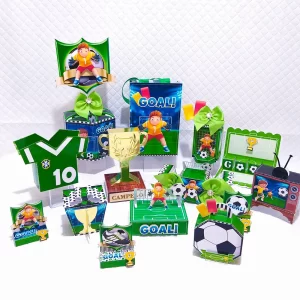 Tema Futebol Aniversário Studio e Pdf