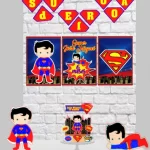 Tema Superman Festa Infantil Studio