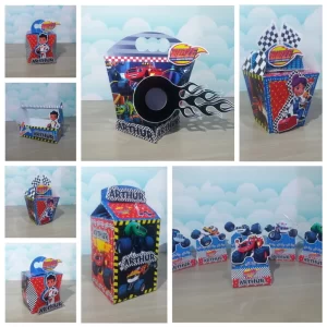 Tema de Aniversario Blaze Monster Machine