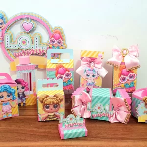 Tema de Aniversário da Lol Studio e Pdf