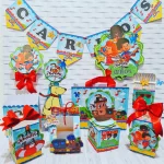 Tema de Festa 3 Palavrinhas Studio e Pdf