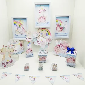 Tema de Festa Arca de Noé Studio, Png e Pdf