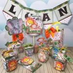 Tema de Festa Safari Studio, Png e Pdf