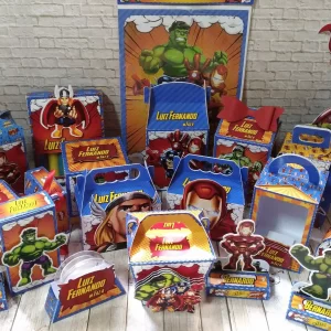 Tema de Festa Vingadores Studio