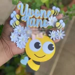 Topo de Bolo Abelha Para Imprimir Studio