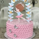 Topo de Bolo Bailarina Para Imprimir Studio