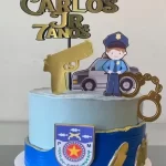 Topo de Bolo Policia Civil Studio