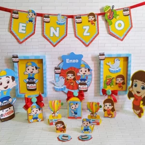 Decoração os Aventureiros Luccas Neto