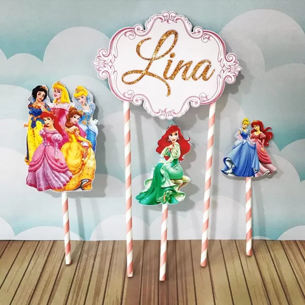 Decoração Festa Tema Princesas Disney - Image 3