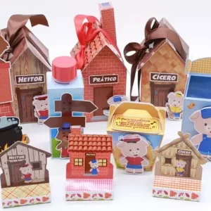 Aniversario Tema 3 Porquinhos Studio