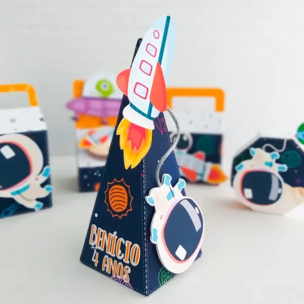 Aniversário Tema Astronauta Studio e Pdf - Image 3