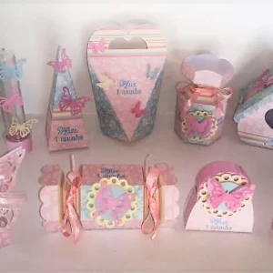 Aniversário Tema Borboleta Rosa Studio