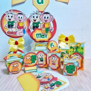 Aniversário Tema Cascão e Cebolinha