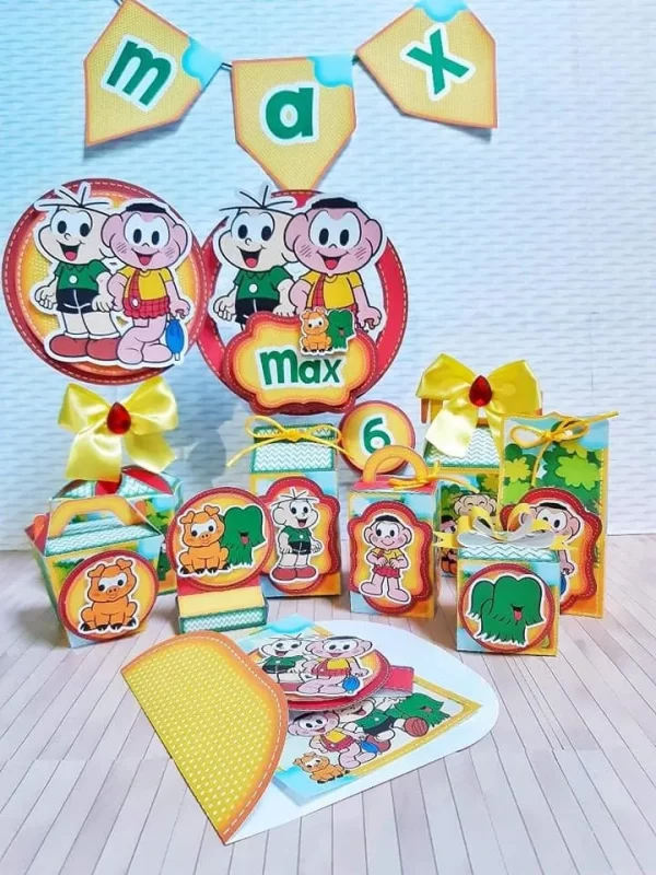 Aniversário Tema Cascão e Cebolinha