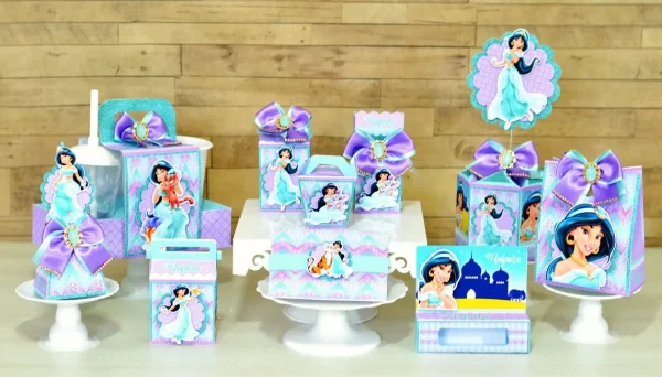 Aniversário Tema Jasmine Studio e Pdf