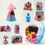 Aniversario Tema Kokeshi Studio e Pdf