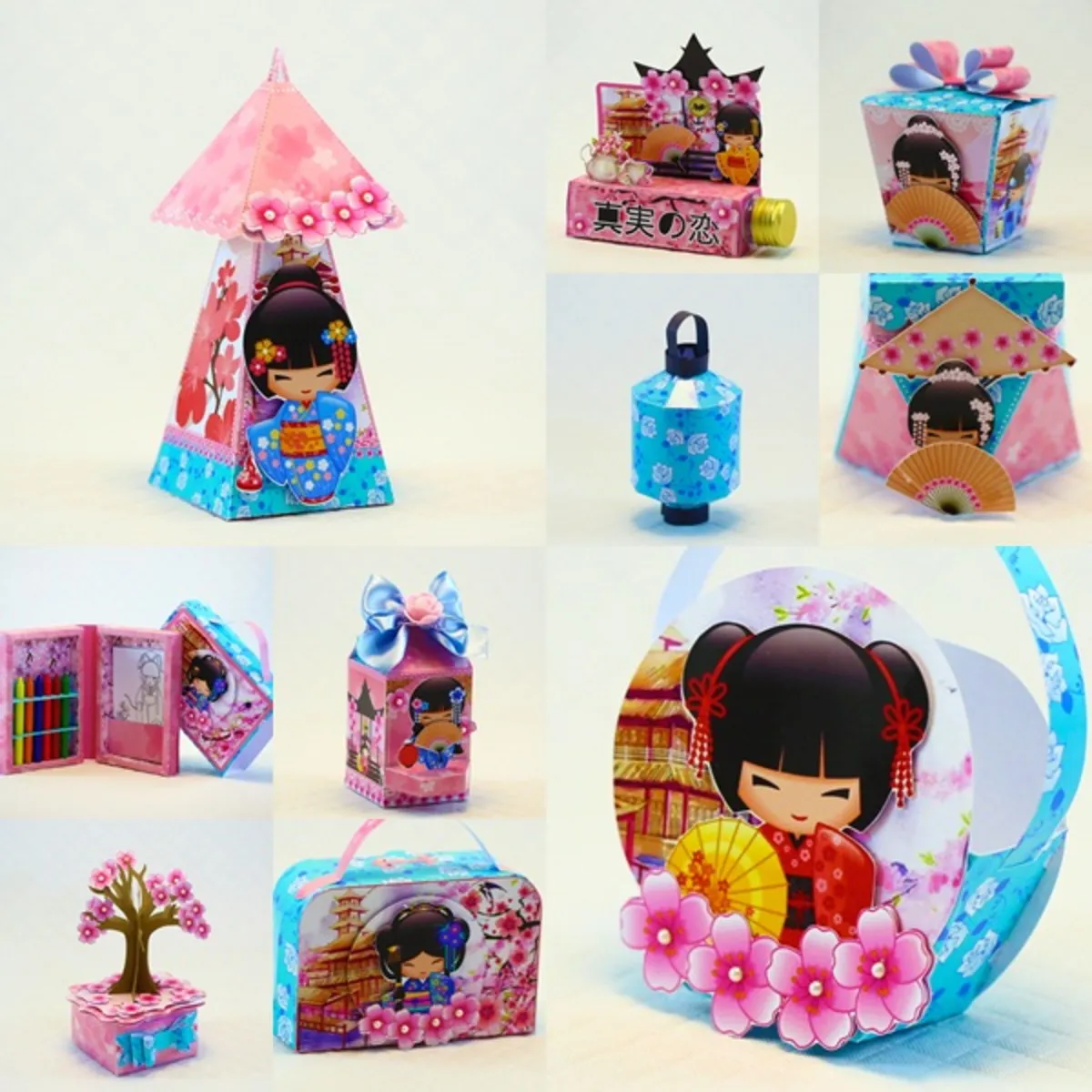 Aniversario Tema Kokeshi Studio e Pdf