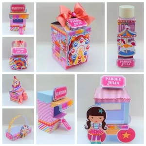 Aniversario Tema Parque de Diversão Studio