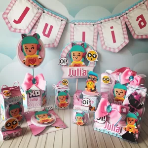 Aniversario Tema Pk Xd Studio, Png e Pdf