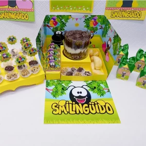 Aniversário Tema Smilinguido Studio e Pdf