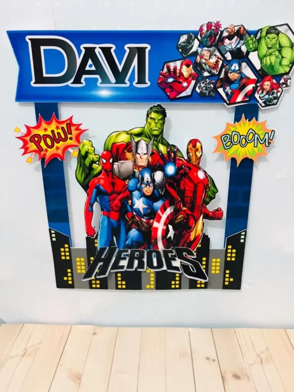 Aniversario Tema Super Herois
