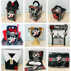 Aniversário Tema Vasco Studio e Pdf