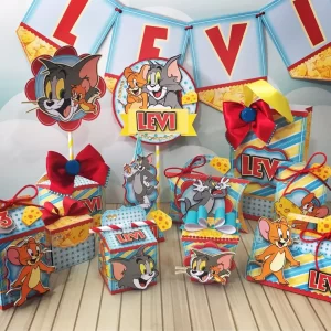 Aniversario Tom e Jerry Studio, Png e Pdf