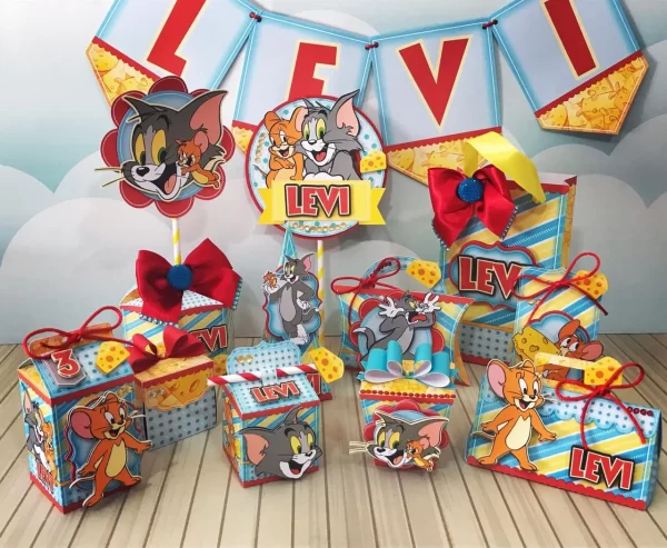 Aniversario Tom e Jerry Studio, Png e Pdf