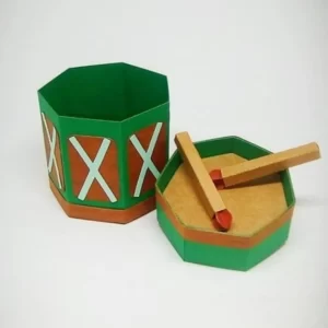 Arquivo Digital Caixa Tambor Studio e Png