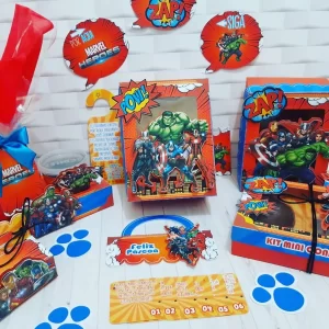 Arquivo Ovo de Pascoa Super Herois