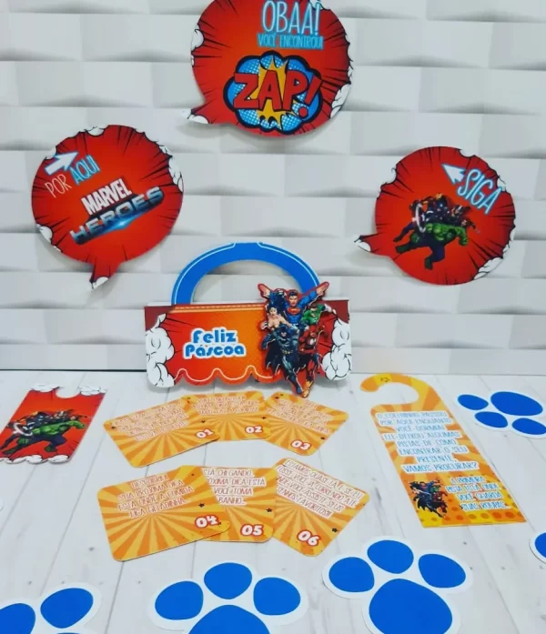 Arquivo Ovo de Pascoa Super Herois - Image 3
