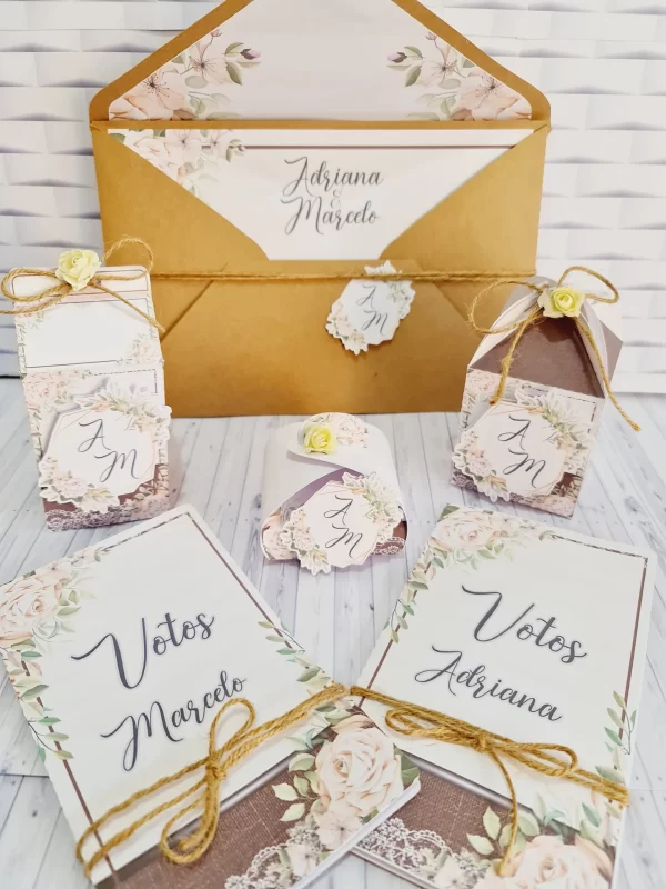 Arranjo de Mesa Para Casamento