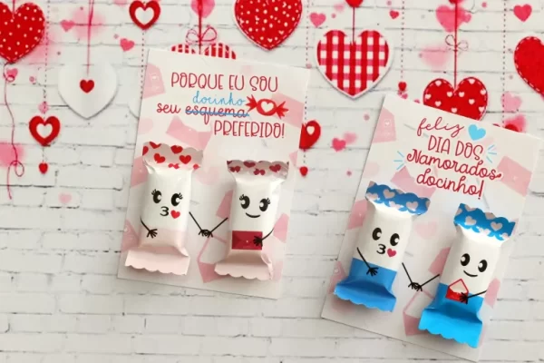Balinhas Tema Dia Dos Namorados