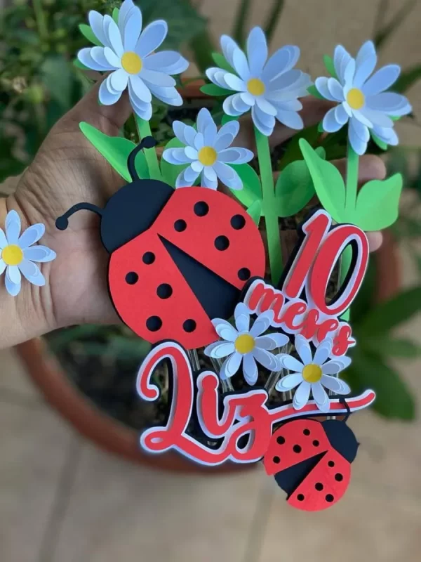 Bolo Personalizado Joaninha Studio