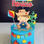 Bolo Tema Festa Junina Masculino Studio