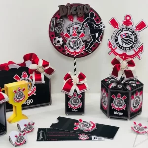 Decoracao Tema Corinthians Studio