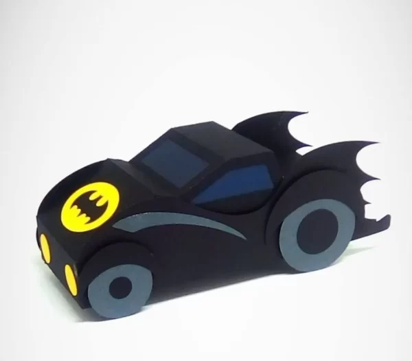 Caixa Carrinho Batmovel Studio e Png