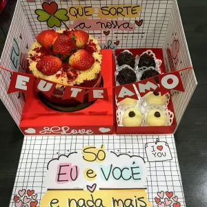 Caixa Cenário Dia dos Namorados