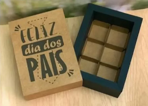 Caixa Festa Para o Dia Dos Pais Studio