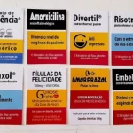 Caixinha de Remedio Chicletes Studio