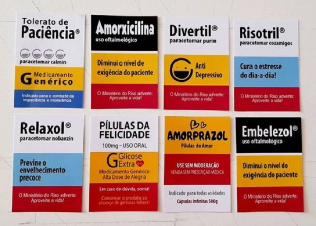 Caixinha de Remédio Chicletes