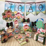 Centro de Mesa 3 Porquinhos